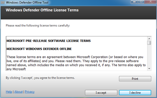 Windows Defender Offline : Cluf
